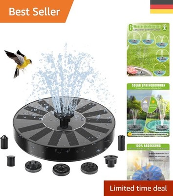 Innovative Solar Springbrunnenpumpe   Einfache Installation für Gartenfreunde