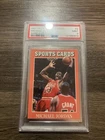 1991 Sports Cards News PSA 9 Michael Jordan #2 Hand Cut Allan Kaye’s Mint Rare