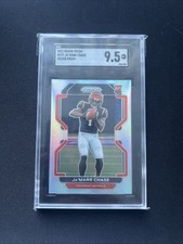 2021 Panini Prizm Jamarr Chase Rookie Card #337 Cincinnati Bengals SGC 9.5