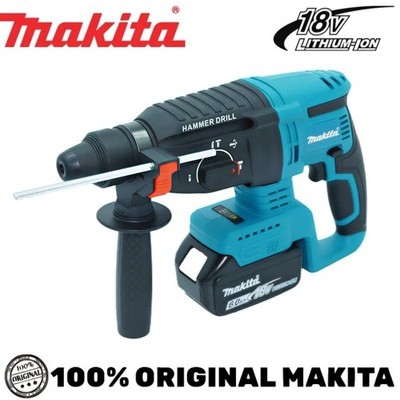 Original DHR242 18V Brushless Rotary Hammer 2J Impact 24mm Concrete 4700 IPM 3 M