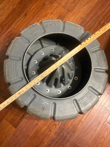 Ridgid Large SeeSnake Cable Drum With Inner & Rear Connections EMPTY NO CABLE