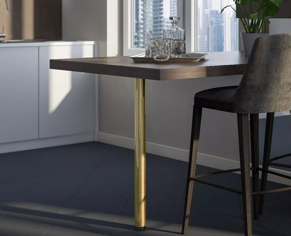 Brass breakfast bar legs deals