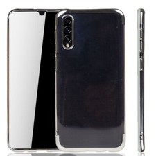 Custodia cellulare per Samsung Galaxy A50s custodia protettiva back cover bumper astucci custodia argento
