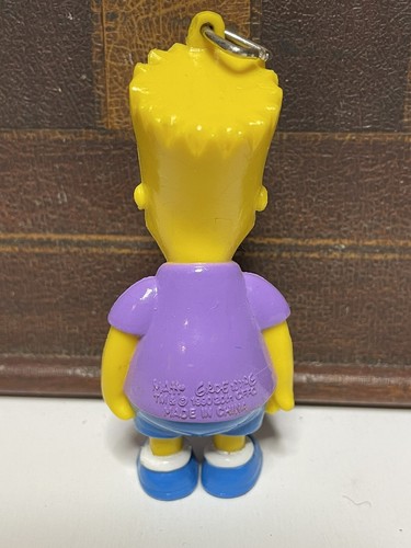 Portachiavi Bart Simpson portachiavi vintage Simpson 1990 Matt Groening - Foto 4 di 10
