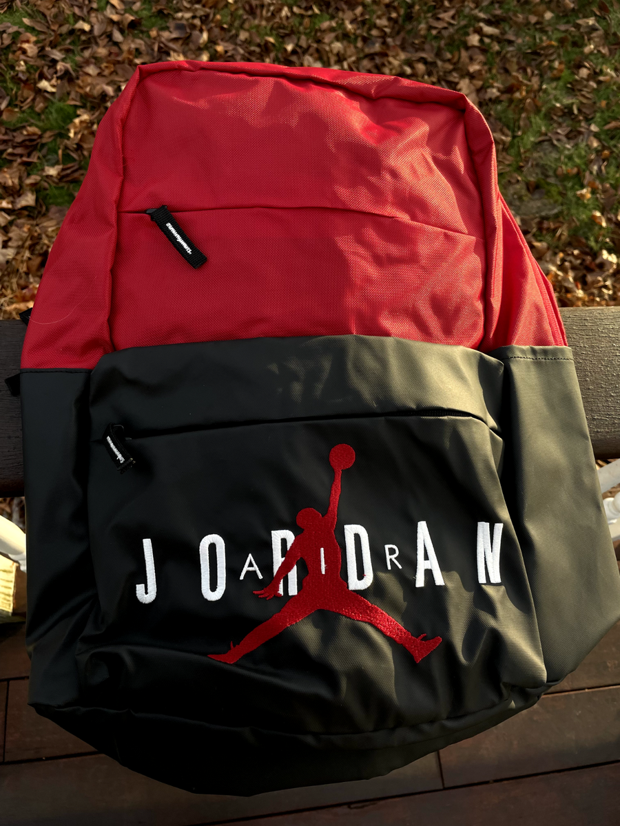 Nike Air Jordan Jumpman Pivot Backpack Red Black 15