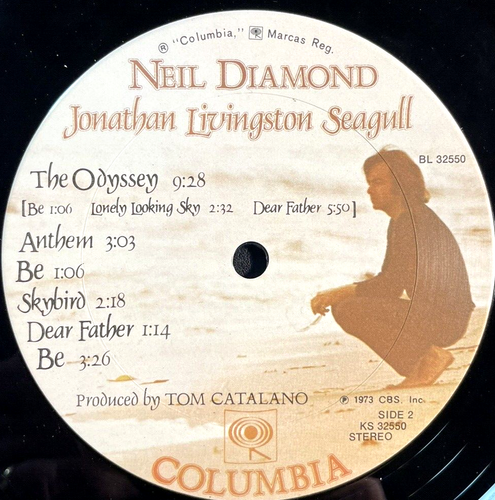 Neil Diamond / Jonathan Livingston Seagull / Columbia Vinyl LP / Not Played Mint - Picture 12 of 18