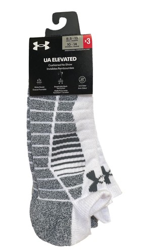 Calcetines Under Armour para hombre y mujer; HEATGEAR, ENTRENAMIENTO, ELEVADOS, tallas 5-16 - Imagen 8 de 25