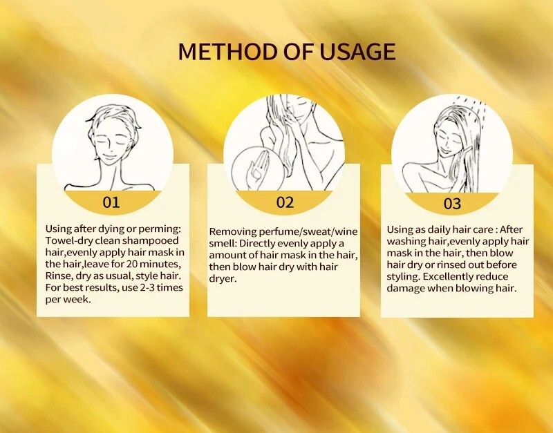 PURC Keratin Hair Cream Brazilian Hair Straightening And Smoothing Shampoo Hair