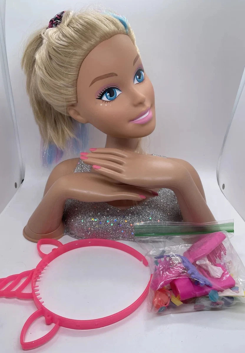 Barbie rainbow sparkle sales deluxe styling head