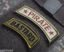 DAESH WHACKER GREEN BERETS SEAL JTF SP OPS burdock 2-TAB: OD Bastard + Pirate