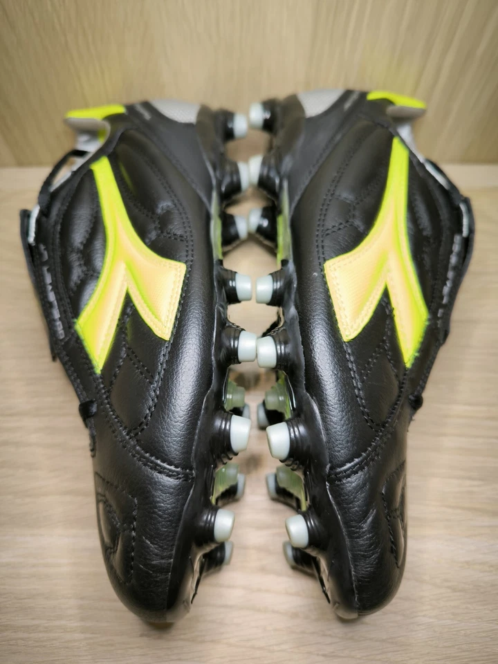 Botines de fútbol de cuero Diadora DD ELEVEN LT US 7 UK 6,5 botas de fútbol raras Foto 2 de 4