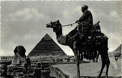 CPA Lehnert & Landrock 518 Große Sphinx - Khefren Pyramide ÄGYPTEN (916877)