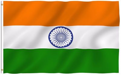 3X5 ft INDIA FLAG INDIAN COUNTRY FLAGS NEW BANNER Polyester