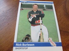 RICK BURLESON      (california angels - SS)   1984  fleer  Card #510  nr/mint