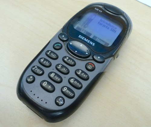 Teléfono móvil Siemens ME45. Con embalaje, accesorios y batería. GSM - Imagen 9 de 11