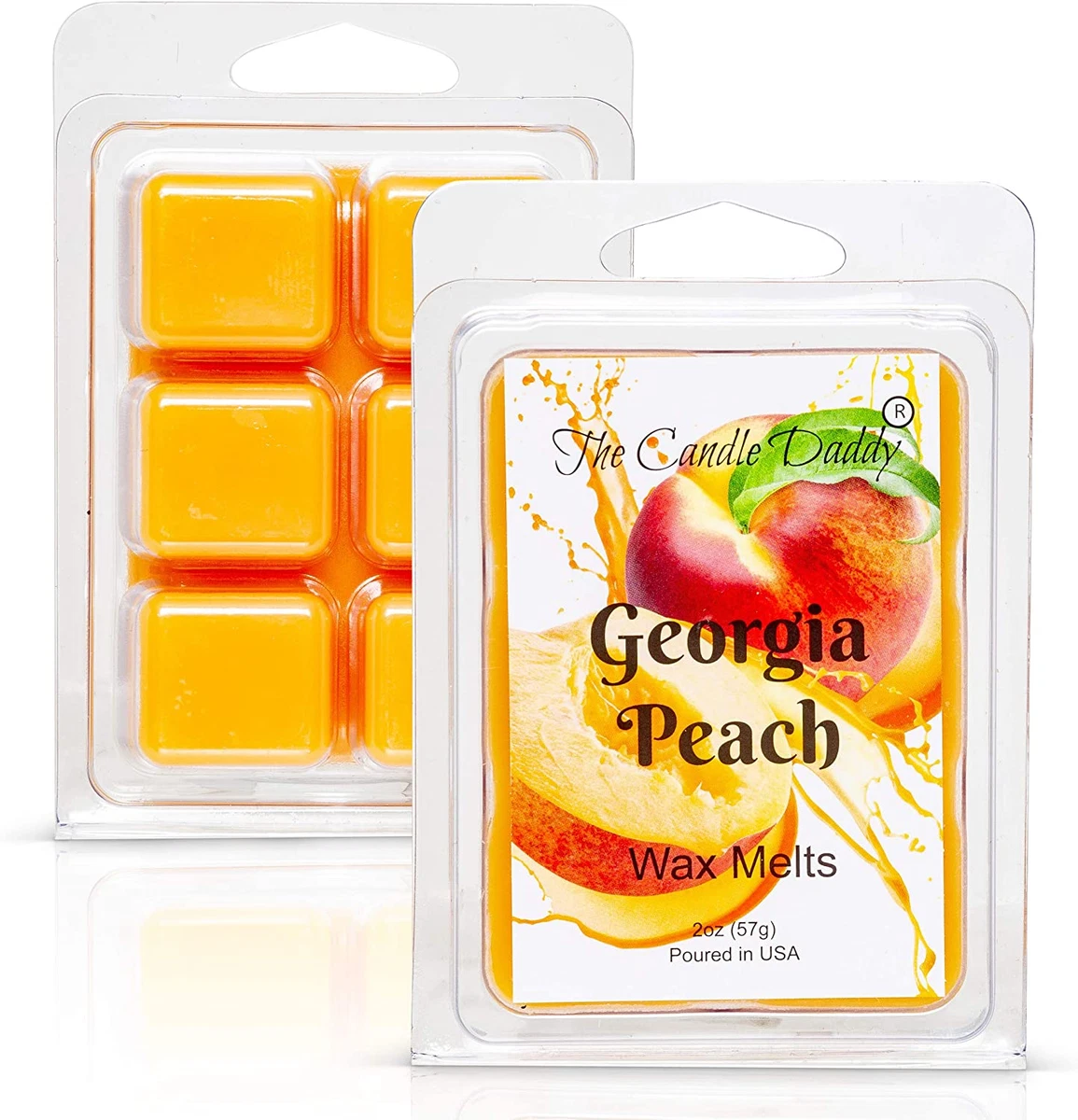 Georgia Peach Southern Peach Fruit Scented Melt Maximum Scent