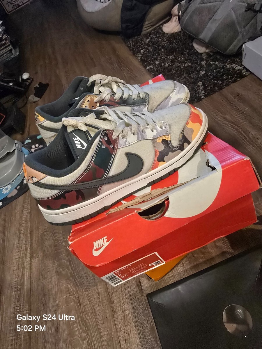 dunk low camo stockx