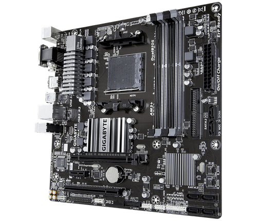 Gigabyte GA‑78LMT‑USB3 R2 Micro ATX AM3 AM3+ DDR3 HDMI USB 3.0 RAID VGA DVI - Afbeelding 4 van 5