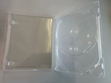 3 ORIGINAL SCANAVO CRITERION 14MM DOUBLE BLU-RAY CASES,SUPER CLEAR CR2/ONET.14MM