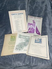 VTG 1940-1950s Lot Sheet Music WTF40 S