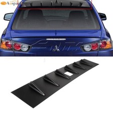 Shark Fin Rear Roof Spoiler Wing Fit For 2008-2016 Mitsubishi Lancer Evo X Sedan