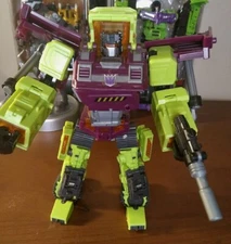 Transformers, BONECRUSHER G1 Oversized Figure: 3rd party version. (Bulldozer)
