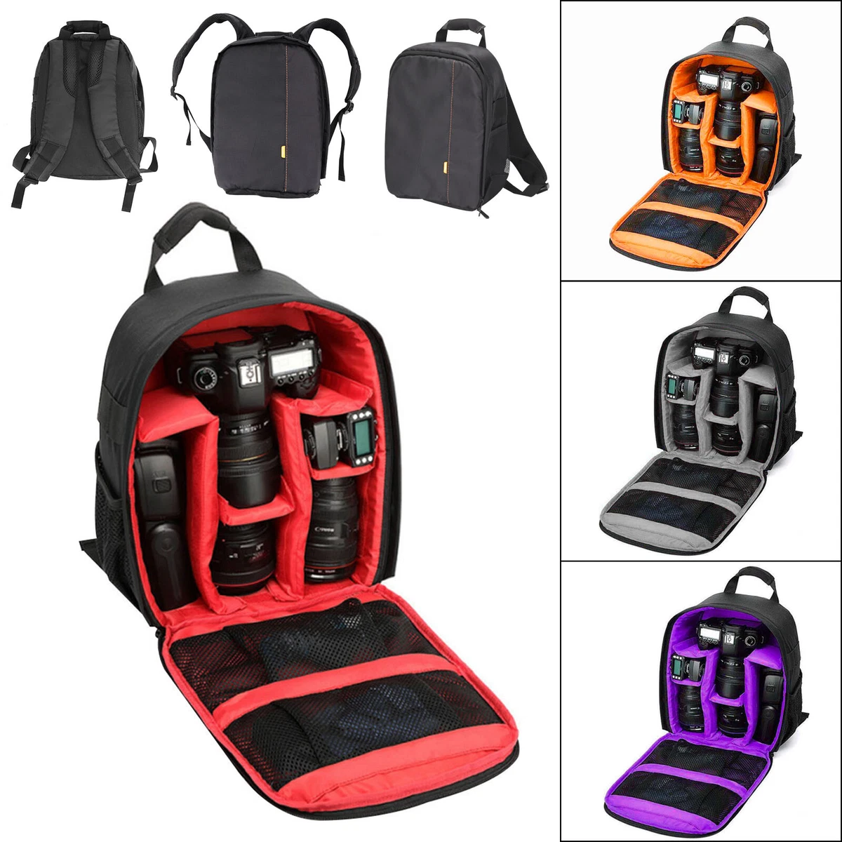 Waterproof Travel Camera Bag Backpack SLR DSLR for Nikon Sony