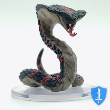 Spirit Naga - Sand  Stone 29 D D Icons of the Realms Snake Miniature