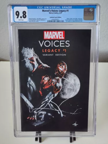 Marvel Voices Legacy #1 Dell'Otto Miles Morales Trade Variant CGC 9.8