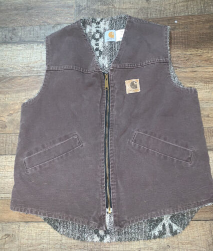 90s carhartt vest canvas - Gem