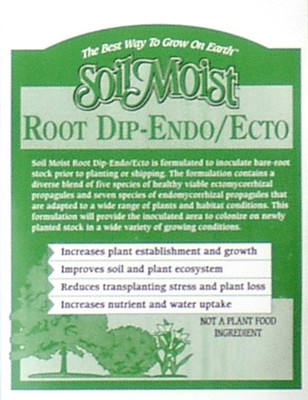 Soil Moist Mycorrhizal Root Dip Mix Endo Ecto 12oz Jar  Treats 1200 Seedlings 