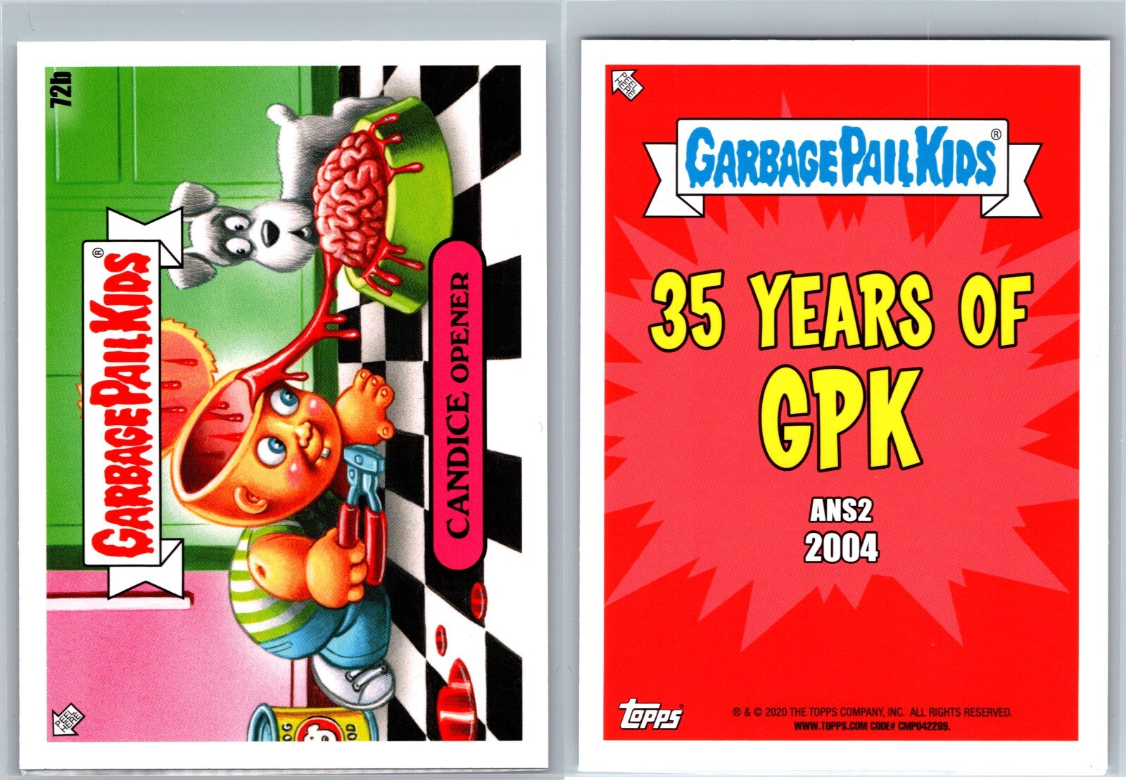 2020 Topps Garbage Pail Kids 35th Anniversary Candice Hobby Box Opener