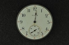 VINTAGE 12 SIZE GRADE 303 ELGIN O.F. POCKET WATCH MOVEMENT - NOT RUNNING