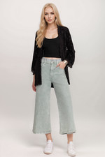 Johnny Was Sydney Cropped Wide Leg Jeans JW1091CN8