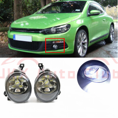 For Volkswagen Scirocco 2009-2014 t Pair LED Driving Lamp Fog Lights Fog Lamps
