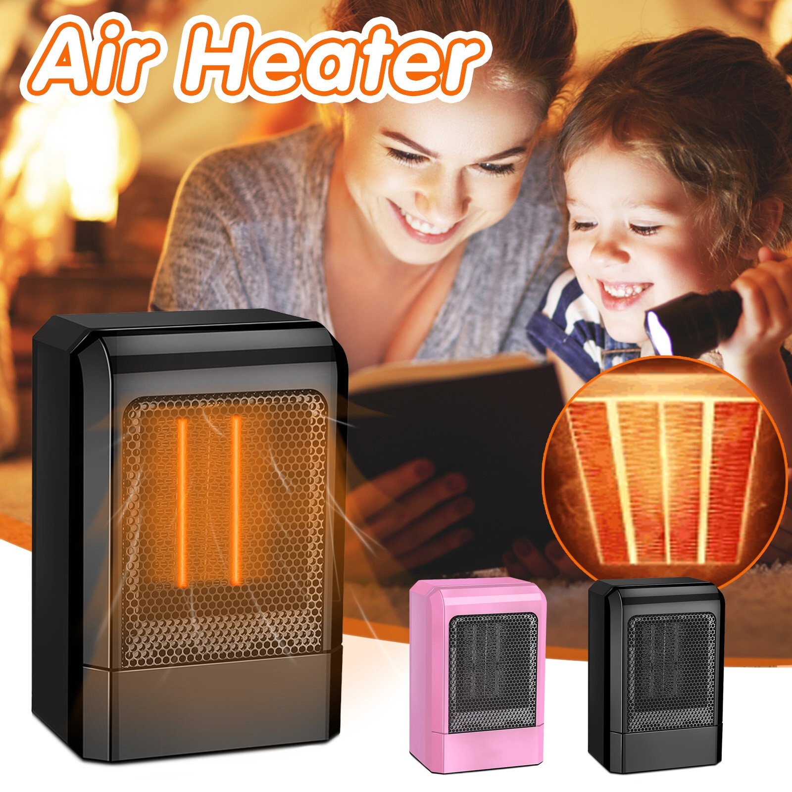 High-efficiency Quick-heat Convenient Portable Fast Heating Energy-saving  Heater | eBay