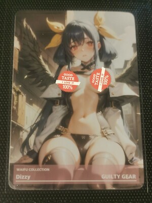 Guilty Gear Inspired Ooh la la Waifu Beauty Custom Card Dizzy Guilty X