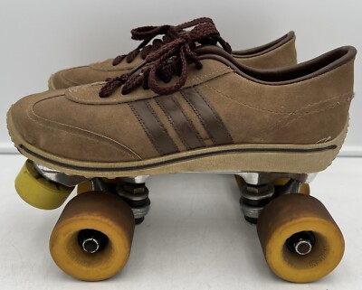 Vintage Chicago Roller Skates Women's 7 Brown Low Top Plates