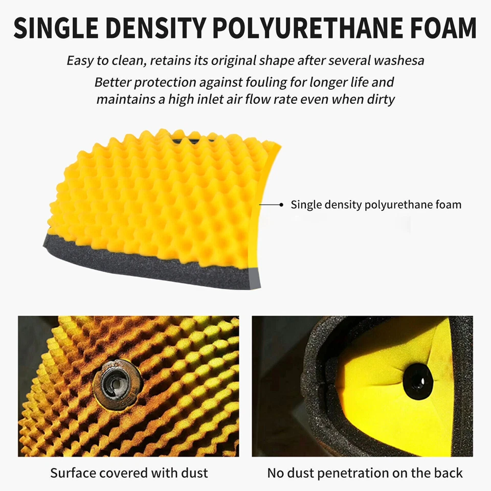 Limpiador de filtro de aire NIBBI para Husaberg FE250 FE350 FE450 FE501 TE125 TE250 TE300 Foto 3 de 4