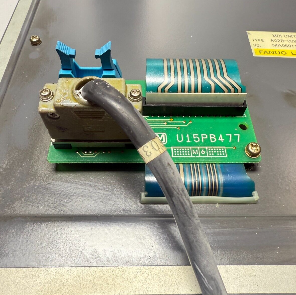 FANUC A02B-0281-C125/MBR - STANDARD HORIZONTAL SEPARATE TYPE MDI