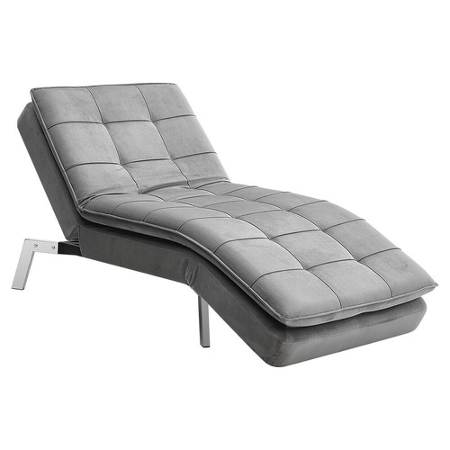 2-in-1 Convertible Chaise Longue Sleeper Sofa Bed Recliner Chair Daybed Lounger - Picture 10 of 21