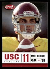 Matt Leinart 2006 SAGE Aspire  Card #34 USC Trojans