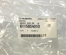 Genuine OEM Subaru 61158SA010 Front Left Door Gusset Assembly 2003-2008 Forester