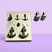Disc Cutter Anchor Shape| Set of 5 Punches | 10 to 30mm| Jewelry Die|