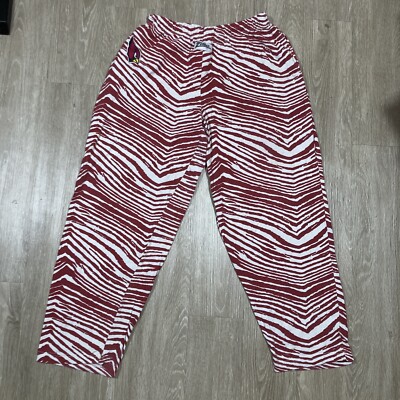Cardinals Sweats XL 90s 00s Y2k Arizona Zubas Striped Zebra Game