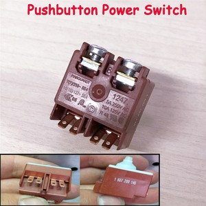 1x Pushbutton Power Switch Replacement For Bosch Angle Grinder Saw