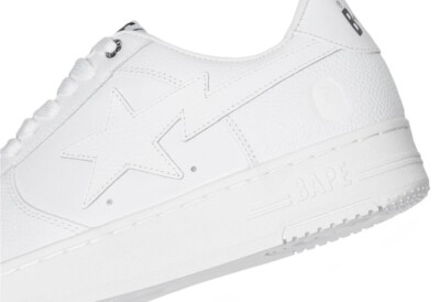 BAPE STA WHITE A BATHING APE Shoes 1K70-191-334 | eBay