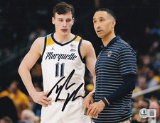 TYLER KOLEK signed MARQUETTE GOLDEN EAGLES basketball 8X10 photo BECKETT BP30819 TYLER KOLEK signed MARQUETTE GOLDEN EAGLES basketball 8X10 photo BECKETT BP30819