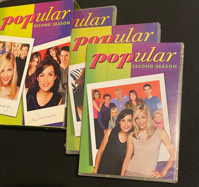 #ad DVD Popular Second Season DVD Leslie Bibb Carly Pope tv series show 6 disc set $33.00