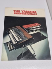 VINTAGE YAMAHA THE PROFESSIONALS INFORMATION BROCHURE